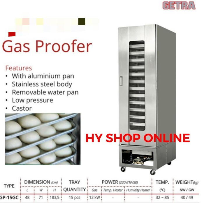GETRA GAS PROOFER PENGEMBANGAN ADONAN GP-15