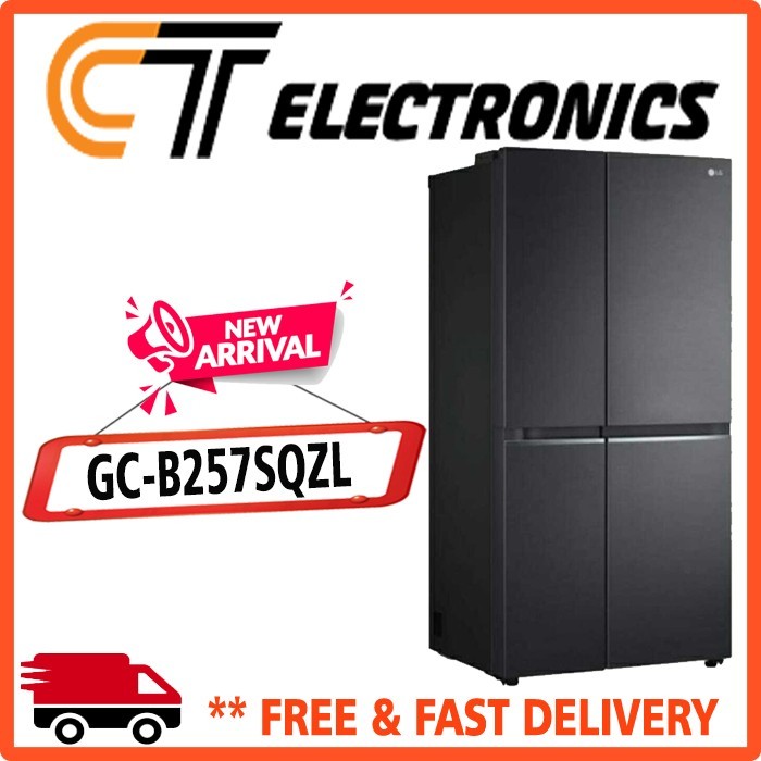 LG GC-B257SQZL Kulkas LG Side By Side GCB257 257SQZL GCB257SQZL