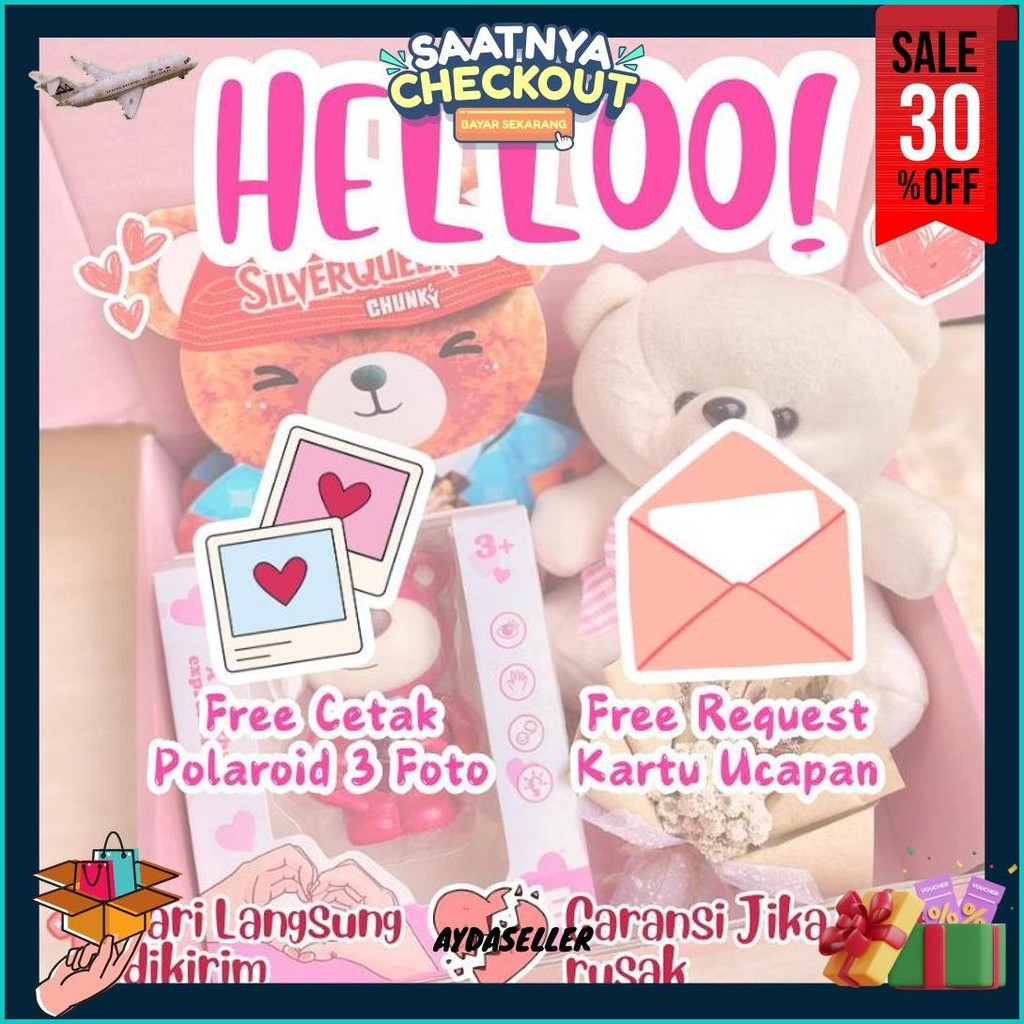 

Ready Siap Kirim Kado Hampers Coklat Cadbury Silverqueen Bear Ayang Murah Original Natal Valentine Valentin Kado Gift Box Box Natal Pacar Sahabat Gebetan Suamik Istri Cewek Cowok Romantis Original Produk