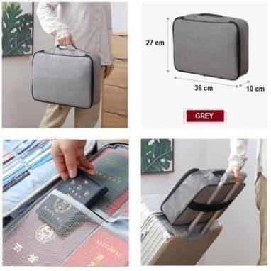 

[Lockit] Travel Document Bag 3 Digit Password / Tas Dokumen Anti Air