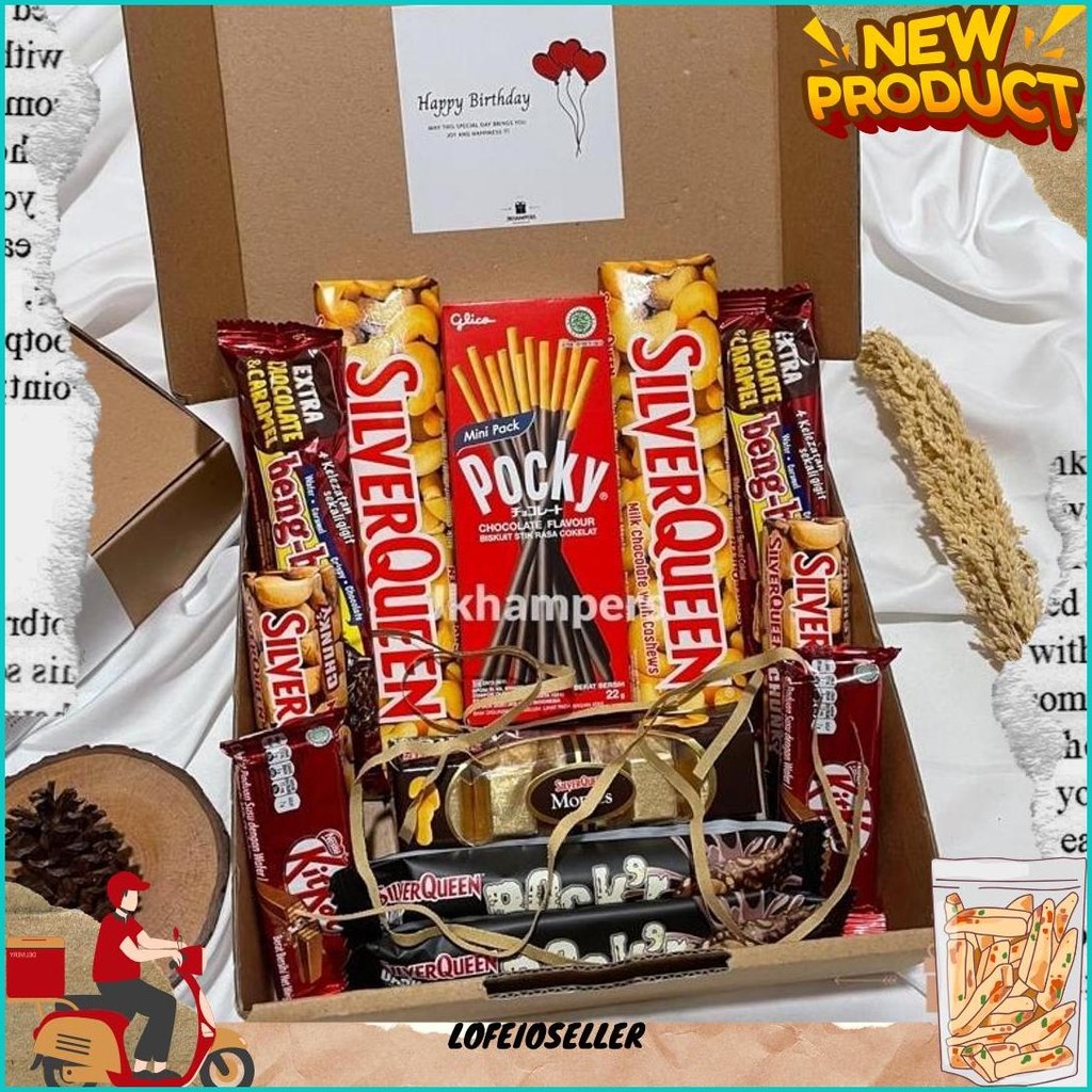 

Hampers Kado Ready Stock Hampers Coklat Hadiah Ulang Tahun Hampers Silverqueen Kitkat Pocky Hampers Lebaran Hampers Ulang Tahun Hampers Snack Lebaran Kado Hadiah Hadiah Jajan Lebaran Ulang Tahun Valentine Imlek Hadiah Original Produk