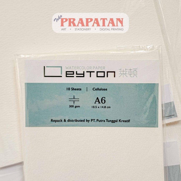 

Leyton Watercolor Paper Cellulose 300gsm A6/A5/A4