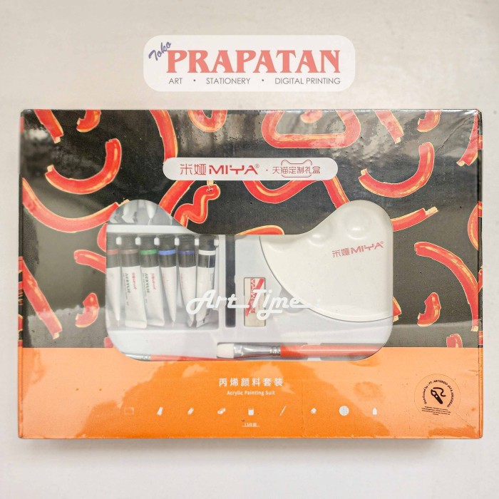 Cat Akrilik Set Miya Himi Art Time 13pcs | Miya Himi Acrylic Set