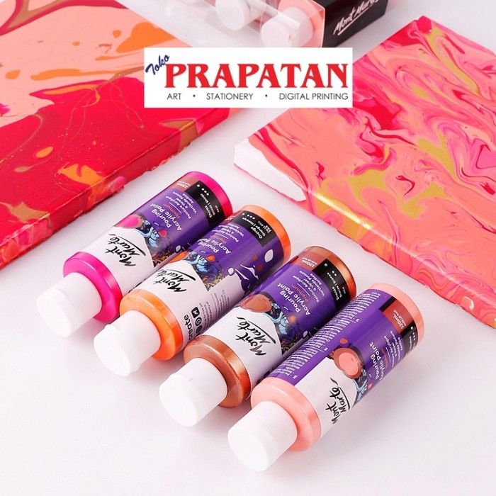 

Mont Marte Pouring Acrylic Paint set 4 pcs 120ml