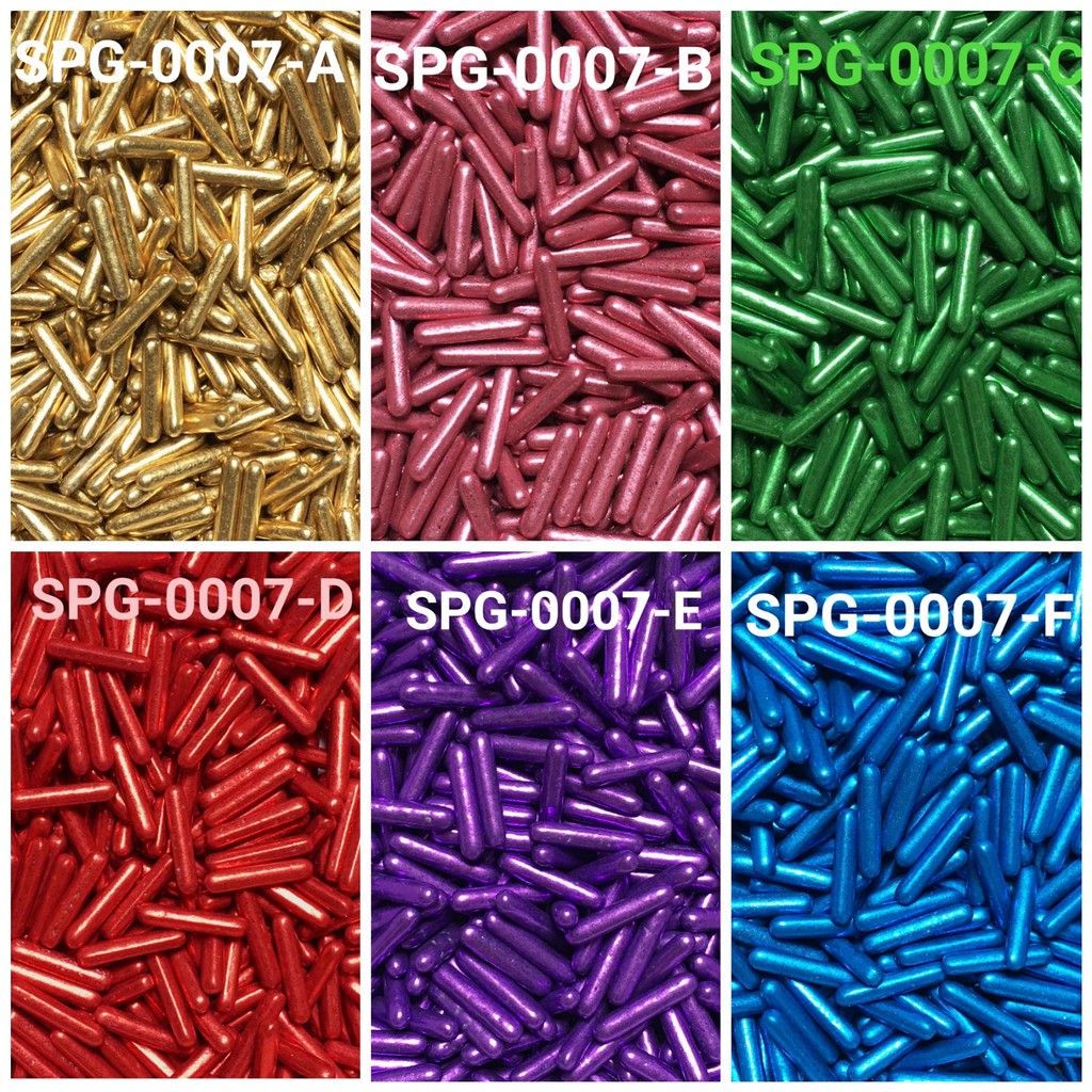 

GR-SPG-0007 Sprinkles sprinkle sprinkel 1kg 1 kg meses besar (SPRINKLES)