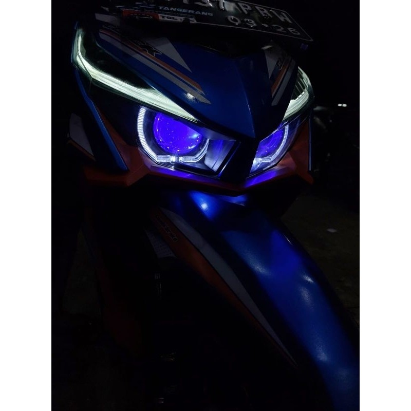 PROJIE BILED AES TURBO SE 2,5 INCH VARIO LED OLD 125 150 SEPAKET REFLEKTOR