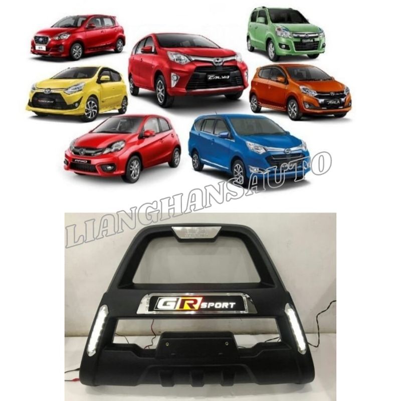 TANDUK DEPAN MOBIL LOGO GR SPORT FXC