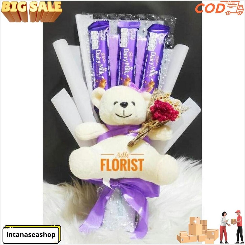 

Promo!! Valentine Day / Buket Cokelat Valentine / Kado Valentine / Buket Cokelat Silverqueen / Buket Cokelat Kitkat / Kado Anniversary / Buket Boneka Siap Kirim