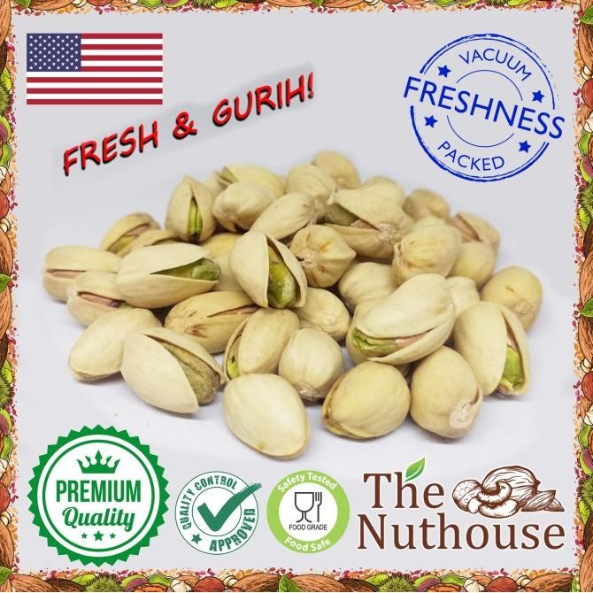 

THEO GR PISTACHIO ROASTED SALTED IN SHELL 21-25 US EXTRA NO.1 KACANG