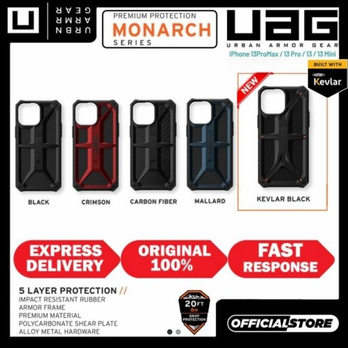 Case Iphone 13 Pro Max 13 Pro Uag Monarch Rugged Slim Shockproof