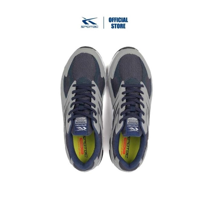 Spotec Running Glade Sepatu Lari Pria Wanita - Abu Biru Tua