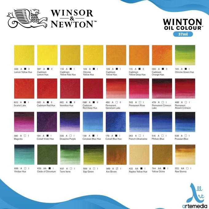

Limited Cat Minyak Winsor & Newton Winton Oil Paint Color 37Ml - 01 Neo
