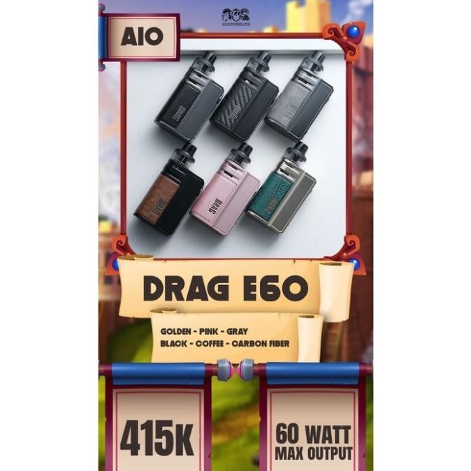 Legends| Voopoo Drag E60 Kit