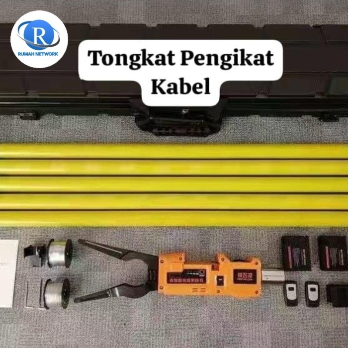 TERLARIS tongkat pengikat kabel fiber optik/alat perapih kabel udara fo