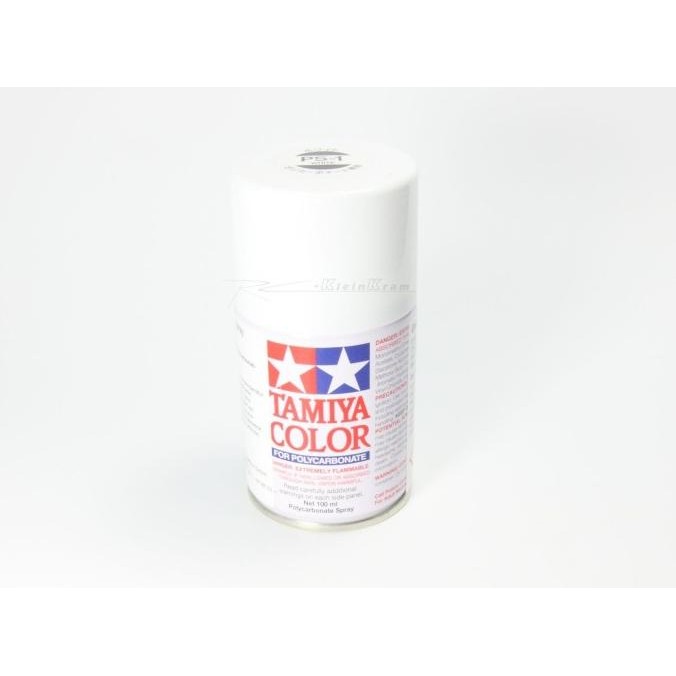 

BIG SALE PS-1 WHITE COLOR TAMIYA COLOR POLYCARBONATE SPRAY PAINT !!!!!