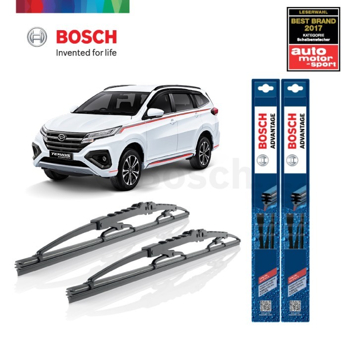 Wiper Mobil Toyota Rush 2018 - Onward Sepasang Bosch Advantage