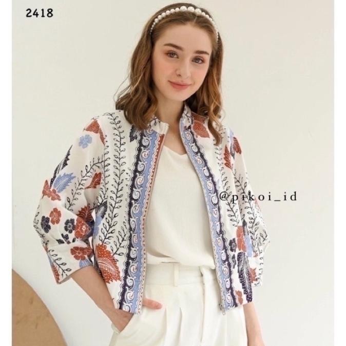 Outer Batik / Blazer Batik Wanita / Bolero Wanita Kantor / Kerja 135