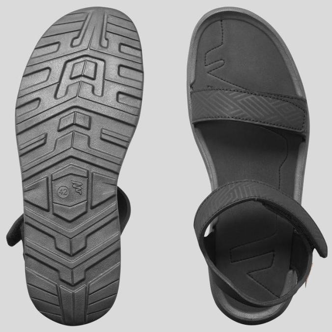 Decathlon Quechua Sandal Nh50 Dewasa Hitam - 960738 Original Dan Terpercaya