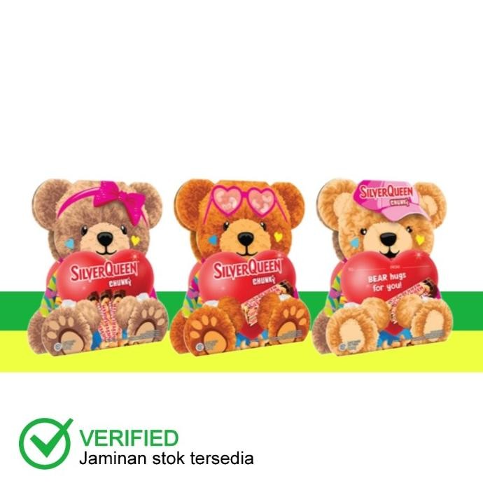 

SilverQueen Chunky Bear Love Chocolate 3 pcs LA