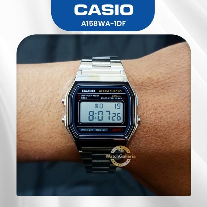 Casio General A158Wa-1Df / A158Wa 1Df / A158Wa Original