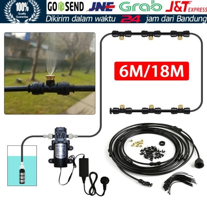 18M Paket Misting System Sprayer Otomatis Timer / Kabut Misting Nozzle