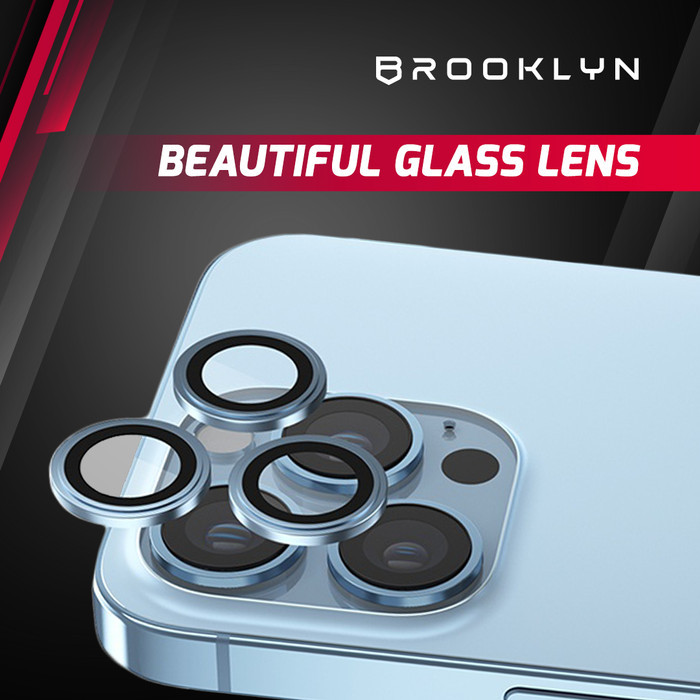 Brooklyn Gradient Alloy Camera iPhone 16 15 14 13 12 11 Pro Max Plus