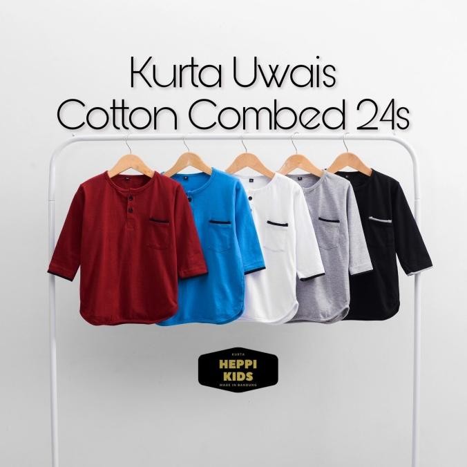 BAJU KOKO ANAK LAKI-LAKI/ KURTA ANAK / BAJU MUSLIM ANAK KAOS 2-8 TAHUN