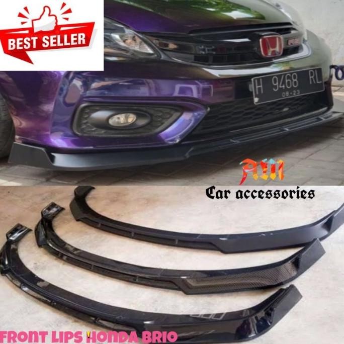 // Lips Winglet Bemper Depan Brio Old Lama Dan All New Baru 2016 - 2023