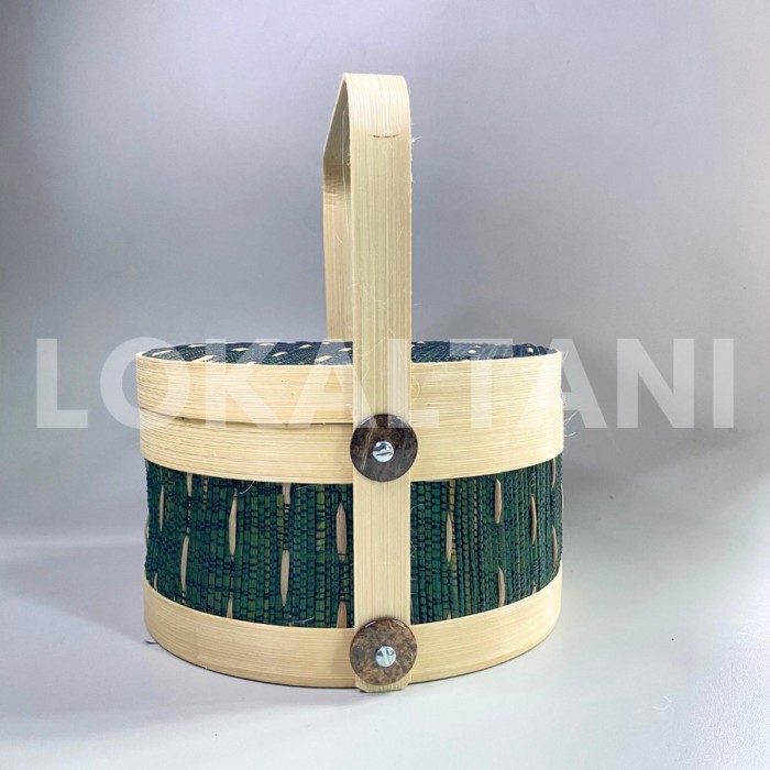 Hampers Bambu/Rantang bambu D20cm 1 Susun
