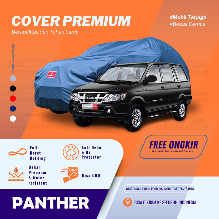 Body Cover Panther Long Sarung Selimut Mantel Mobil Panther