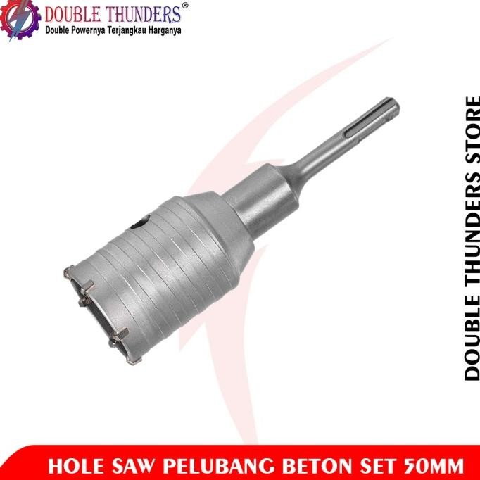 DT HOLE SAW BETON SET 50MM / HOLE SAW PELUBANG BETON SET ORIGINAL DAN TERPERCAYA