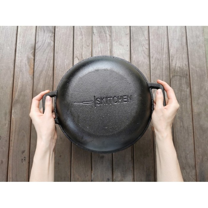 Combo Dutch Oven/Denver Dutch Oven Skitchen Cast Iron (2291110) #Gratisongkir #Sale #Discount