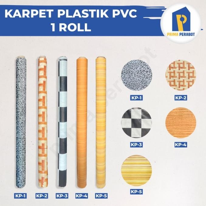 Karpet Lantai Plastik Pvc 1 Roll