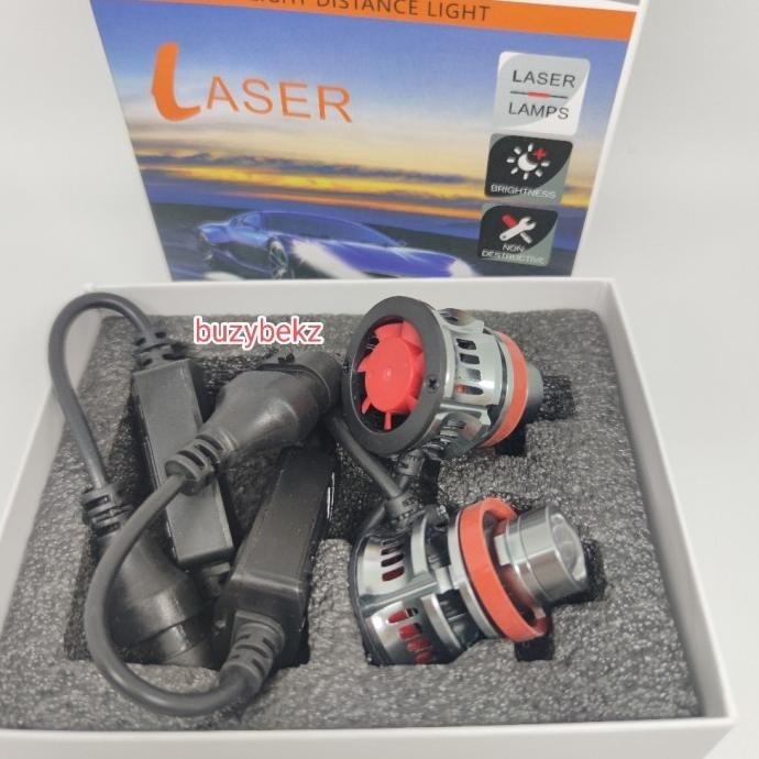 Lampu Led H11 H8 H16 Hb4 9006 Hb3 Foglamp Mobil Laser Projektor Projie