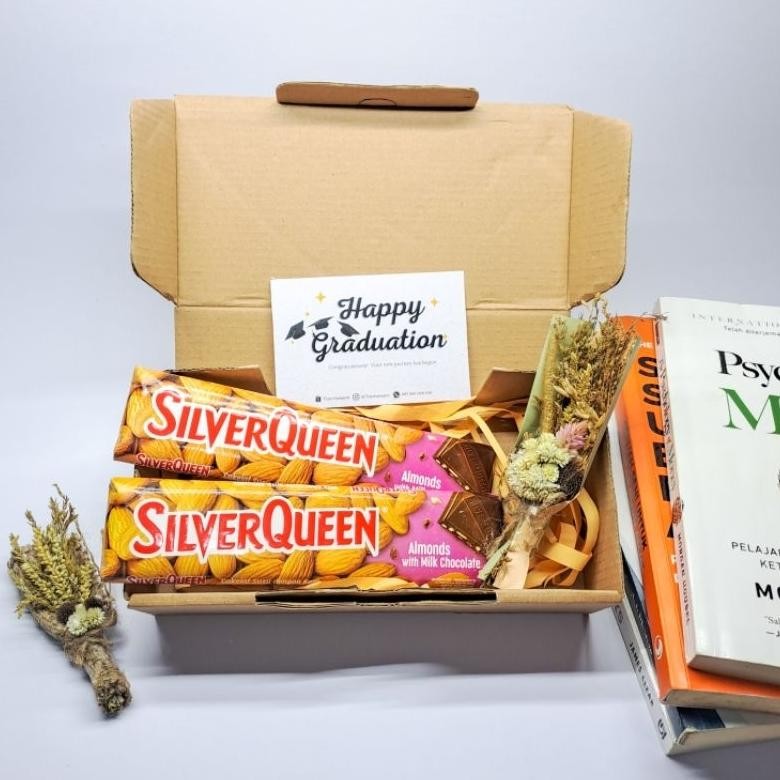 

nl-8 Hampers Coklat, Kado Ultah, Gift Box Wisuda, Valentine, Anniversary Premium