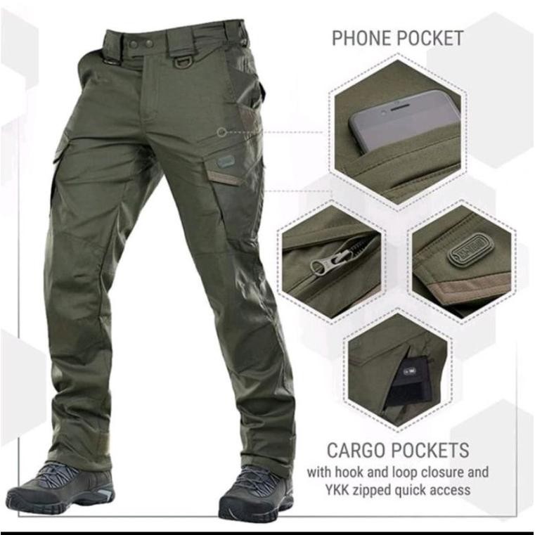 Stok Terbatas Celana Tactical Berbahan Rifstok/Celana M-Tac Original