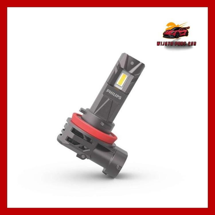 PHILIPS ULTINON WEATHER VISION LED H11 3500K BOHLAM LAMPU MOBIL KUNING