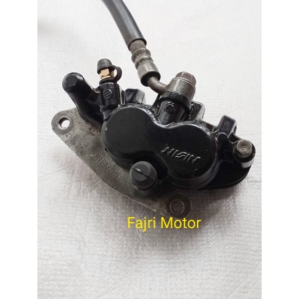 Kaliper Depan Kaliper Pala Babi Depan Vario 110 Old Lama Dua Piston Original Copotan Barang Langka