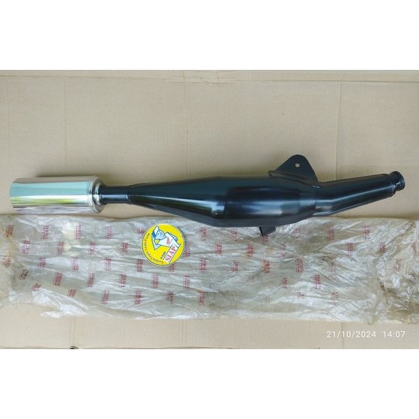 Knalpot Kenalpot Perut Lambung Yamaha Fiz Fiz R Hitam Special Edition Original Ori Ygp Yamaha Genuin