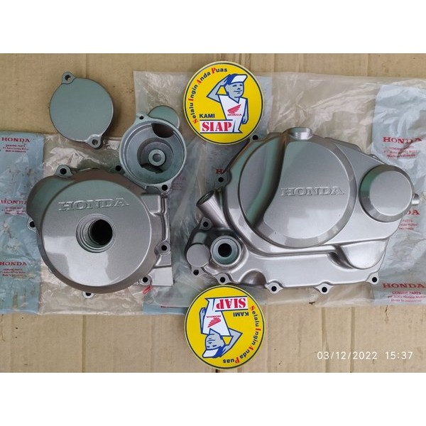 Blok Block Cover Tutup Bak Set Kanan Kiri Kopling Magnet Honda Tiger2000 Tiger 2000 Tiger Lama Tilam