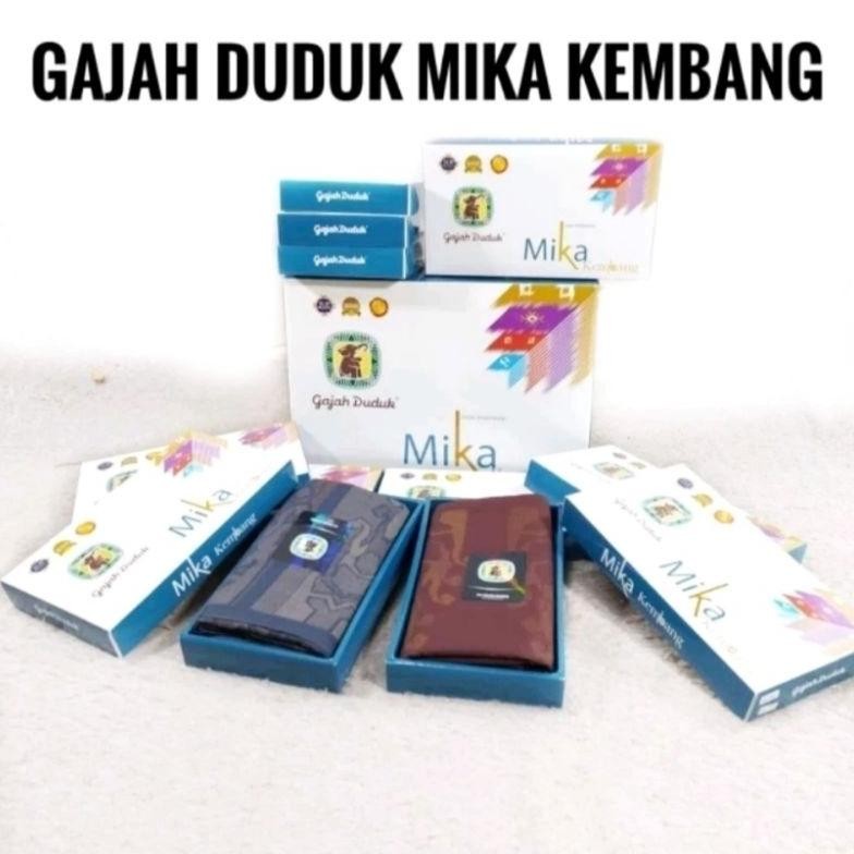 Stok Terbatas New Sarung Gajah Duduk Mika Polos Warna, Gajah Duduk Asia Kembang, Dan Gajah Duduk Mik