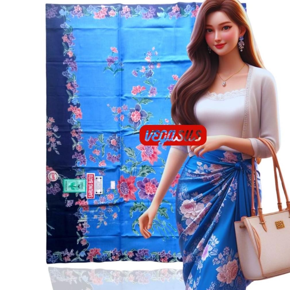 Promo Lebaran Sarung Ibu Pasca Melahirkan Kain Jarik Batik Palm 501-Kain Sarung Wanita Serbaguna-Veg