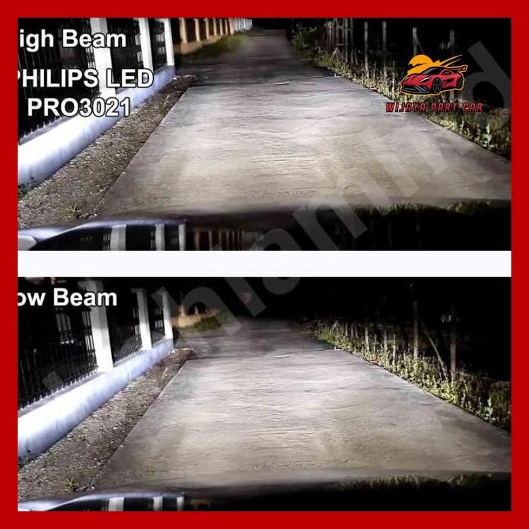 PAKET 2 SET LED HONDA MOBILIO H4 + H11 PHILIPS ULTINON PRO3021