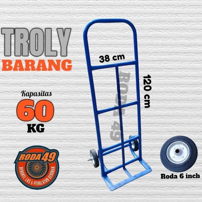 troli barang 2 roda trollley serbaguna Terbaik
