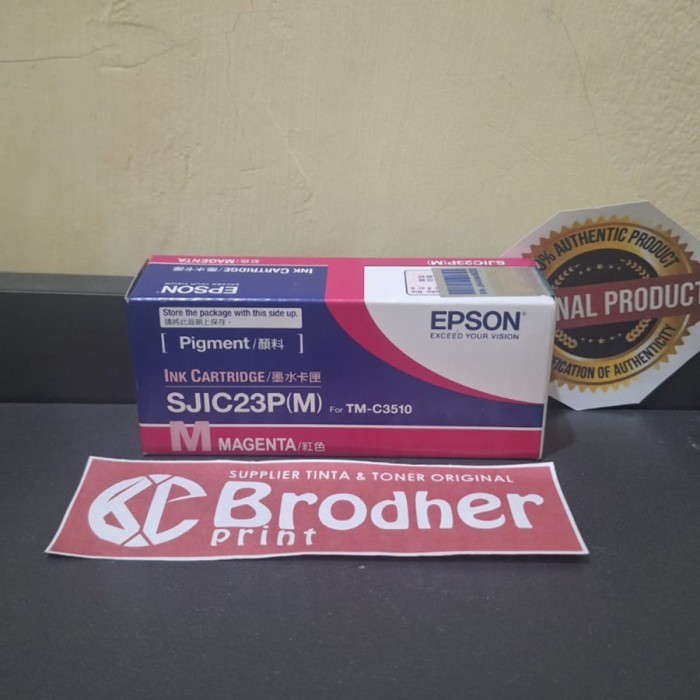 tinta epson sjic23p magenta original