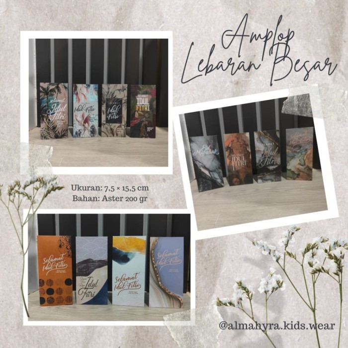 

PROMO AMPLOP LEBARAN BESAR (ALB) ISI 12 PCS - UANG TANPA DILIPAT DLC10