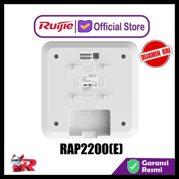 terbaru  ruijie|reyee rg-rap2200(e) reyee wi-fi 5 1267mbps ceiling access point ready