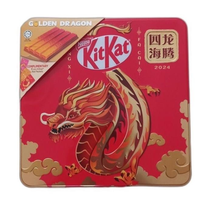 

Kitkat Golden Dragon Imlek Gift Box 2024