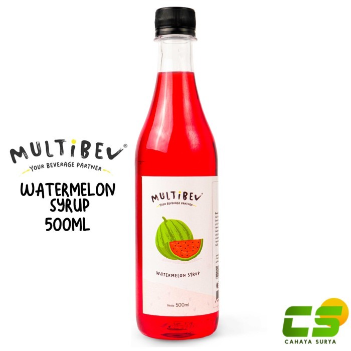 

Multibev Sirup / Syrup - Watermelon Syrup 500 ml (Sirup Semangka)