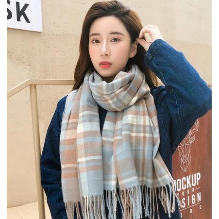 Syal Korea Scarf Wool Cashmere winter autumn
